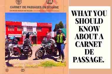 CPD Carnet De Passage Rules Group Bike Export Services